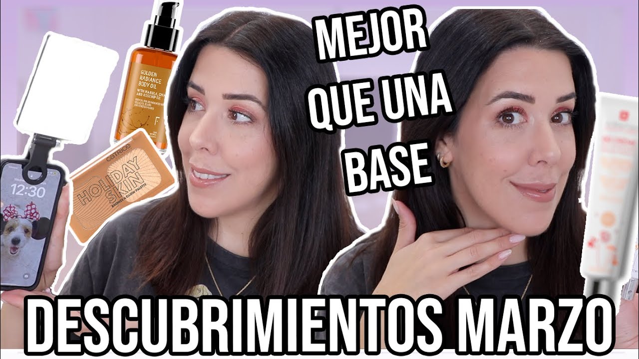 MEJOR que una BASE, DESTRUYE TODO EL MAKEUP, este GLOW me tiene ENAMORADA ... | JOYITAS de MARZO