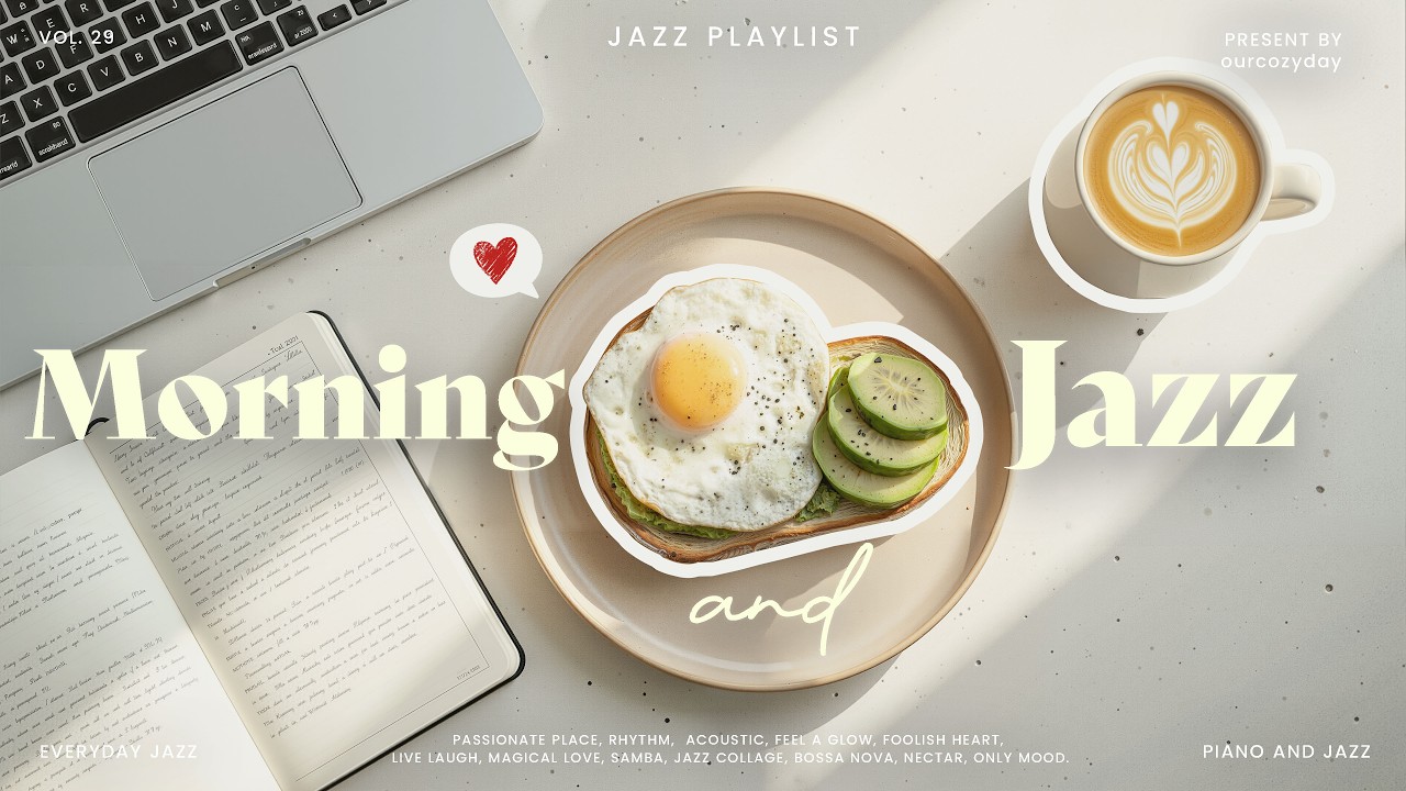Playlist | Morning Jazz for a Relaxed Spring Start | Soft Tempo | No Lyrics | Relaxing Jazz Music