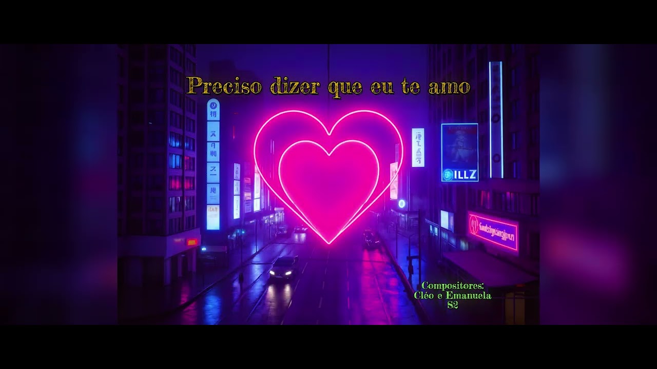 '' Preciso dizer que eu te amo '' Letra especial oficial, Compositores Cléo e Emanuela S2