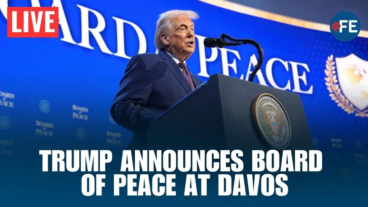 Trump LIVE: Trump Announces ‘Board of Peace’ Charter at Davos | World Economic Forum