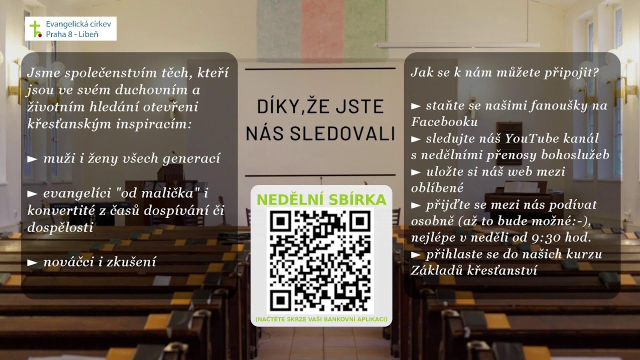 Bohoslužby v Libni 11. 1. 2026