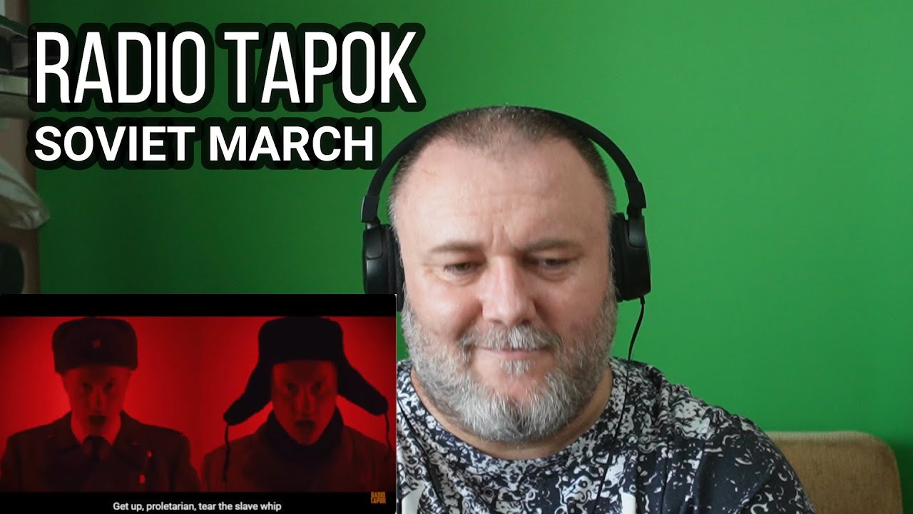 RADIO TAPOK - SOVIET MARCH [Red Alert 3 - RUSSIAN COVER] (REACTION)