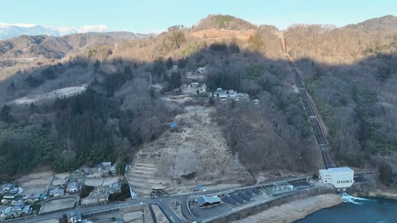 昭津上空からの風景