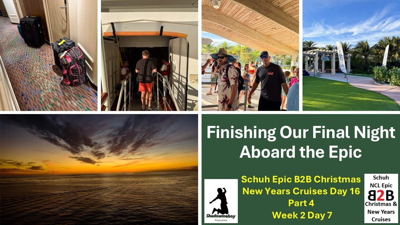 Finishing Our Final Night Aboard the Epic - Schuh Epic B2B Christmas New Years Cruises Day 16 Part 4