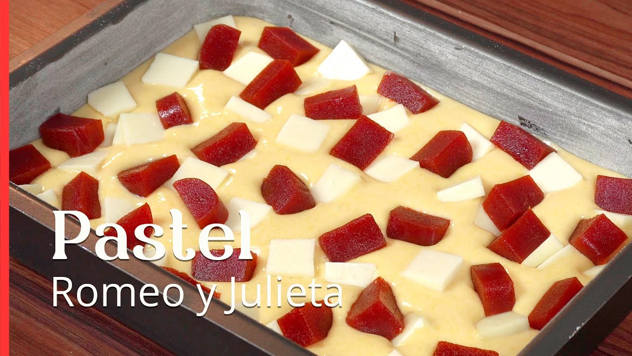 ¡Este pastel de Romeo y Julieta te sorprenderá desde el primer bocado!