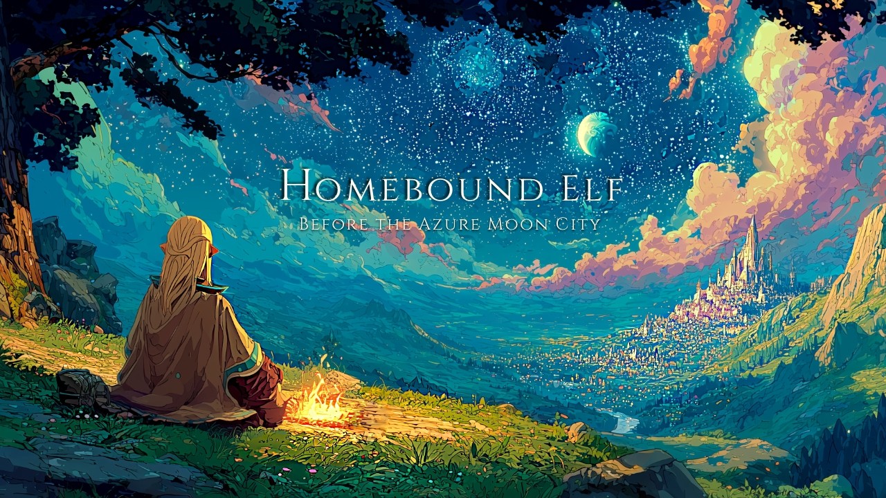 Homebound ElfBefore the Azure Moon City
