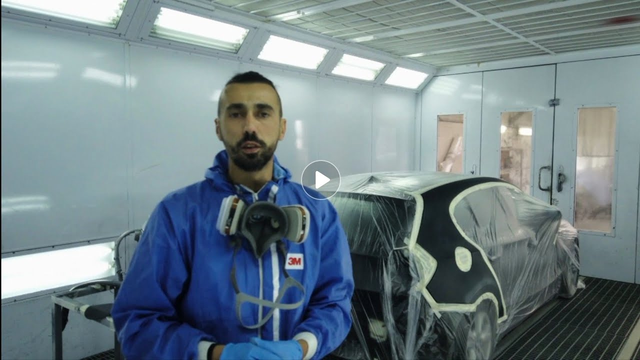 BMW seria 1  vopsirea unui element pas cu pas