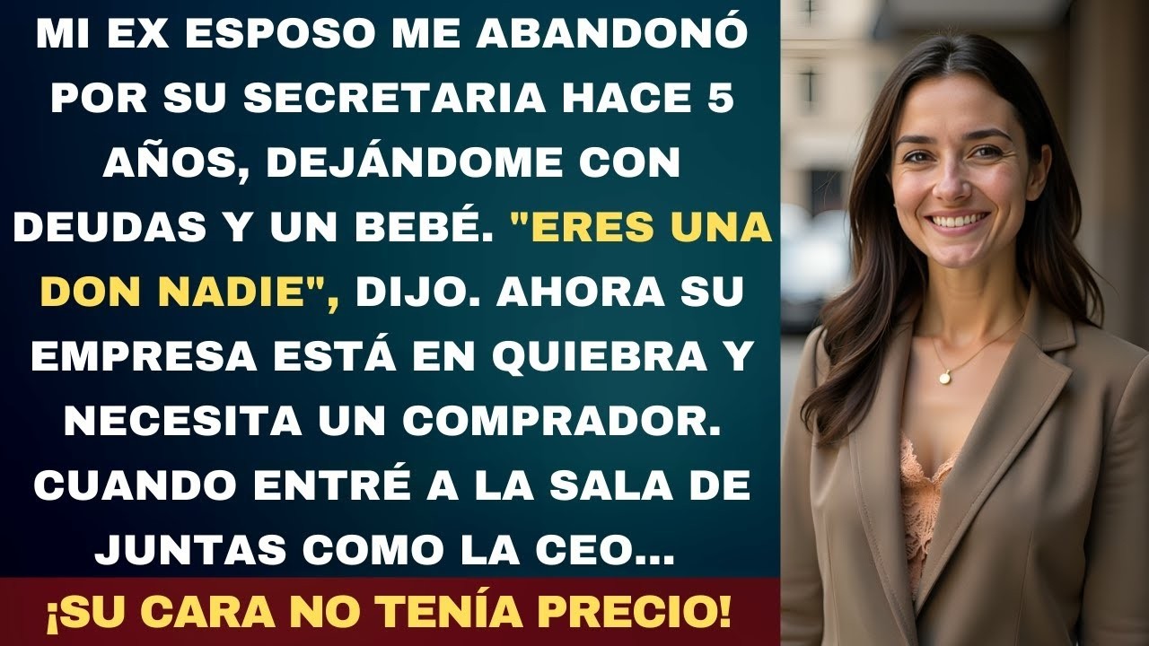 Mi Ex Esposo Me Rogó Que Volviera Después De Que Mi Empresa Compró Su Compañía En Bancarrota