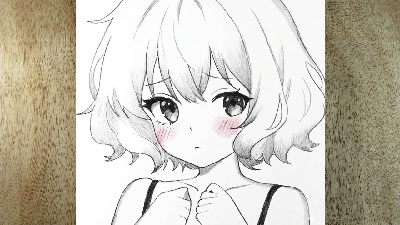 How to Draw a Cute Anime Girl ✨ || step by step Drawing 