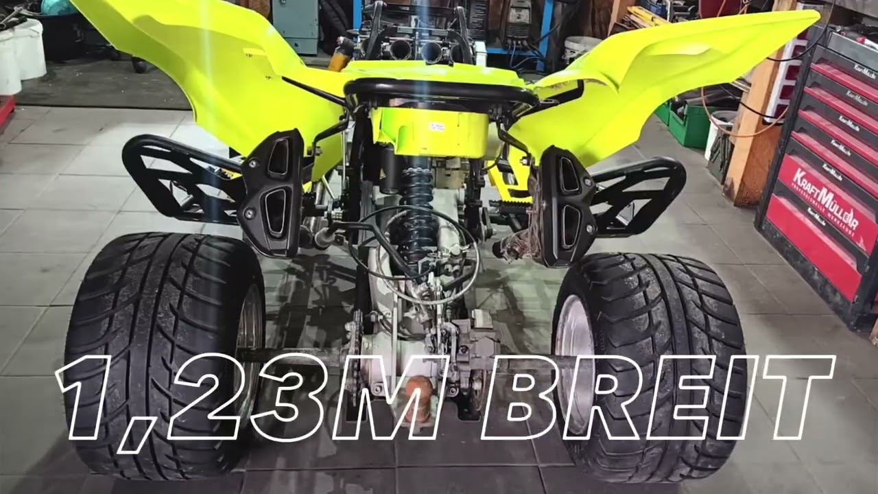 Raptor 700r Quad Umbau Fazer 1000ccm 150ps