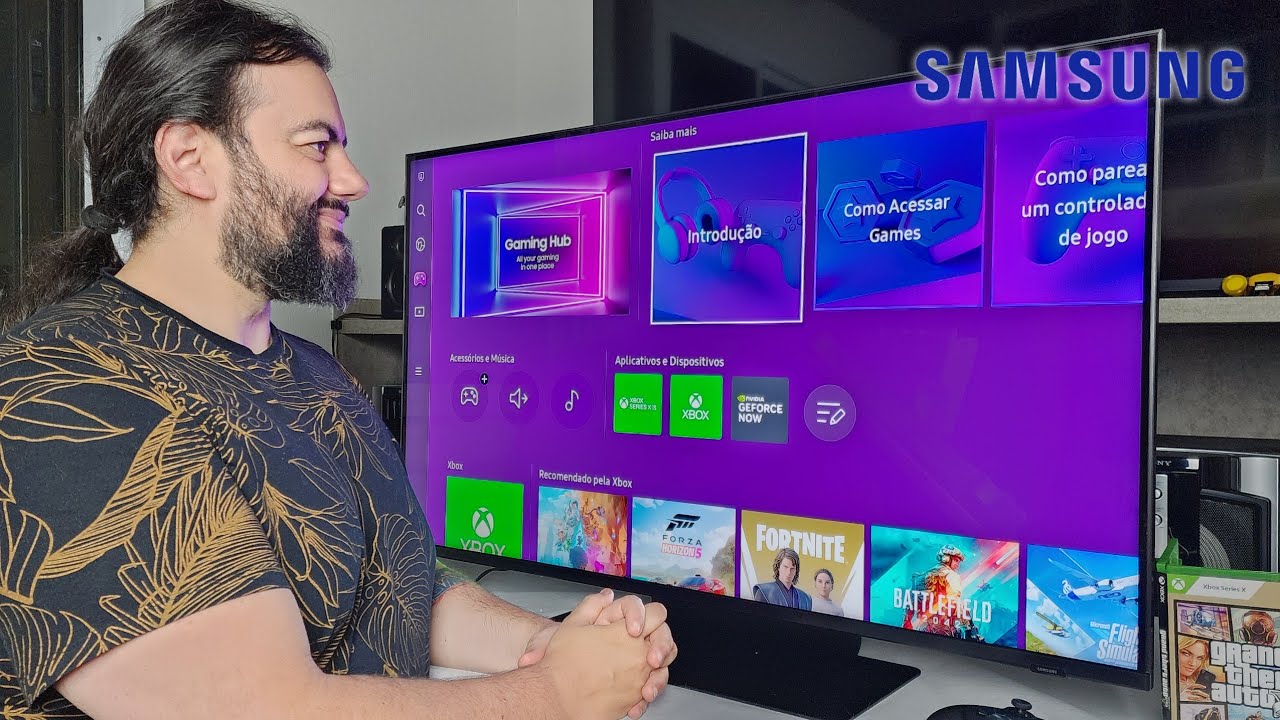 Samsung 43QN90B (conhecendo a TV)