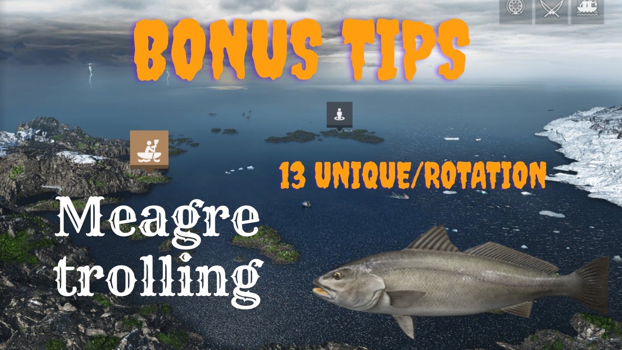 Meagre Trolling Bonus Tips | Skårland Fjord | Fishing Planet