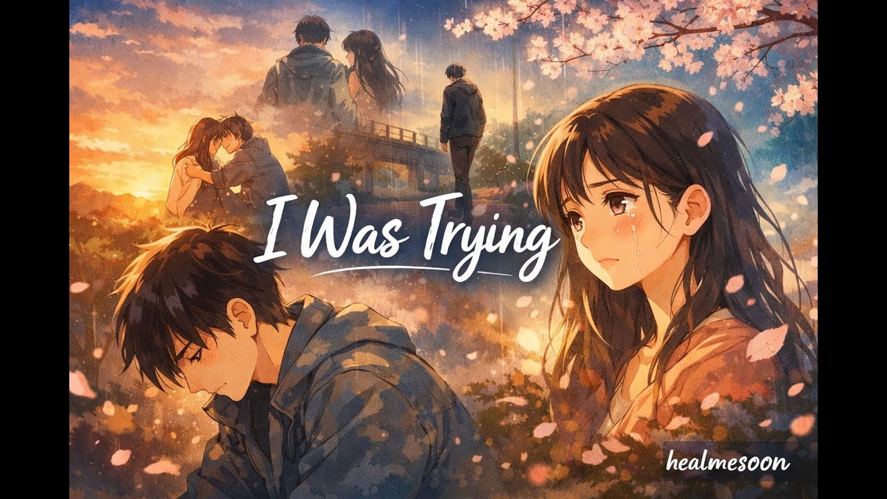 I Was Trying 💔 | Ghibli-Style Emotional Love Songmusicvideo | When Silence Breaks a Relationship