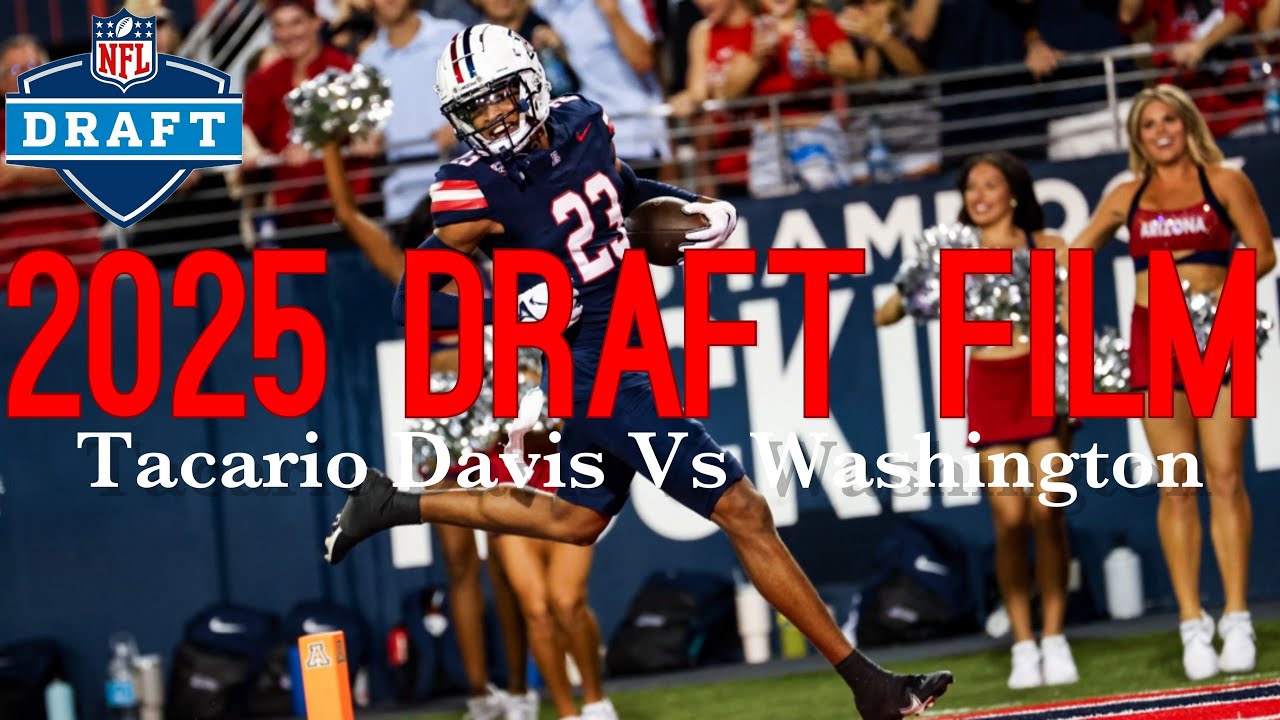 Film Room: Arizona DB Tacario Davis Vs Washington