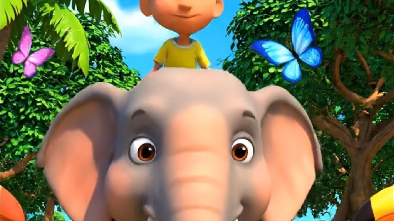 Wow 😲 Hathi 😲bhaiya song wow kya nachte hai hathi bhaiya unexpected dance #cartonsong #babytoons 