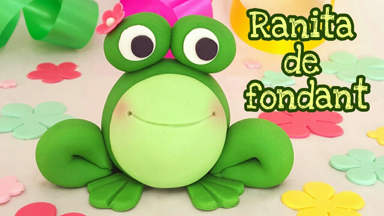 Como hacer una ranita con fondant | Mi tarta preferida