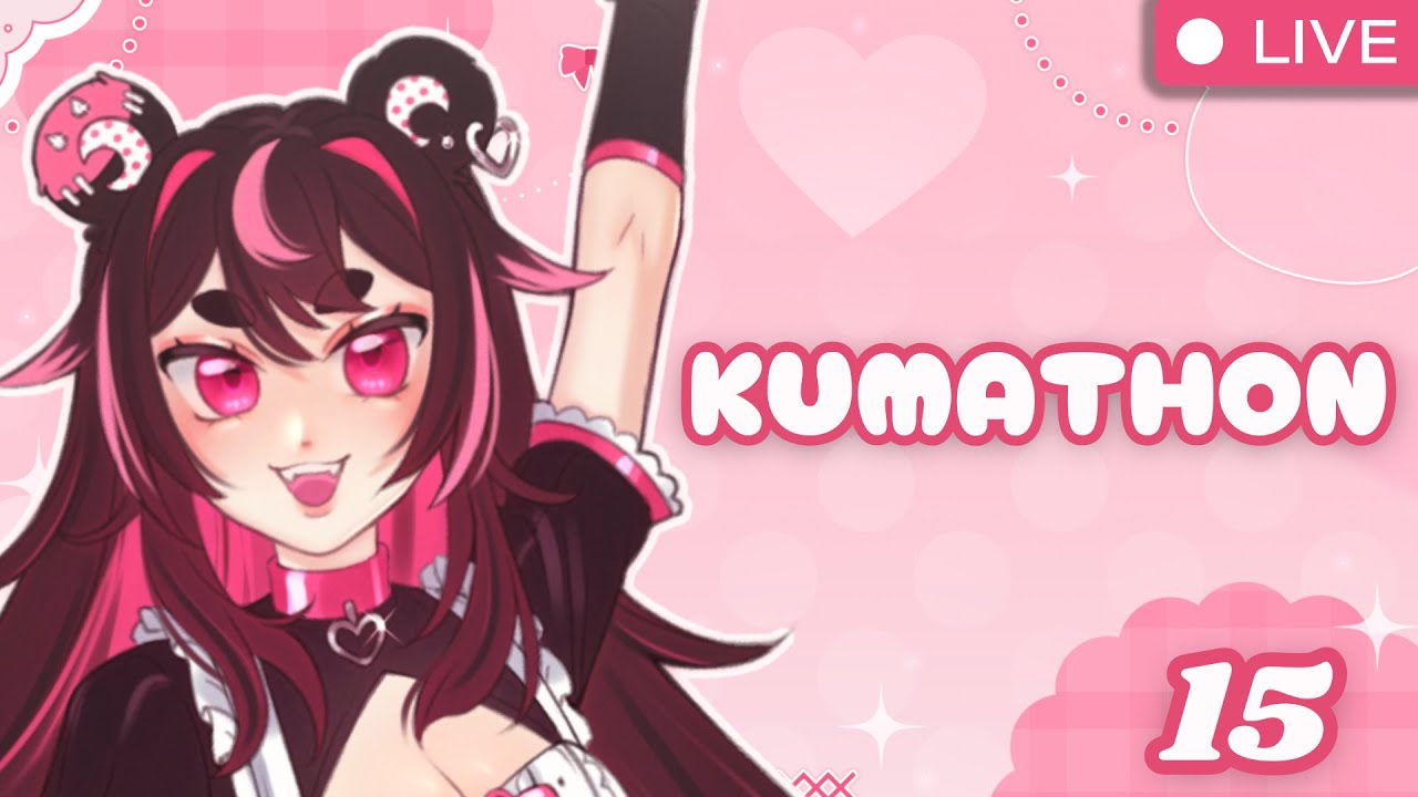 【KUMATHON - DIA 15】Décimo quinto dia do nosso Subathon! | Moorikuma