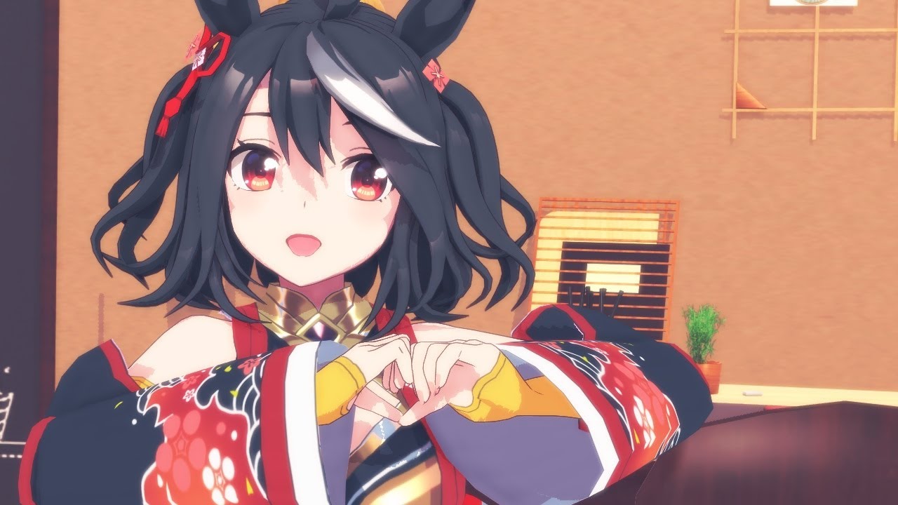 【MMDウマ娘】『おねがいダーリン/Onegai, Darlin'』by キタサンブラック【4K】