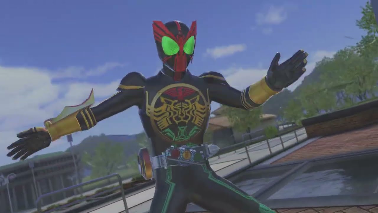KAMEN RIDER Climax Fighters (PS4) PS5 build ex-aid vs ooo vs gaim 