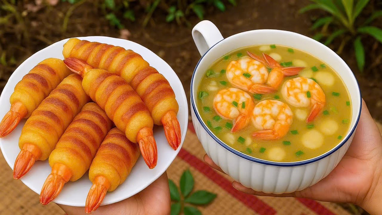 I Wrapped Shrimp in Potato… And WOW, This Is Crazy Good!