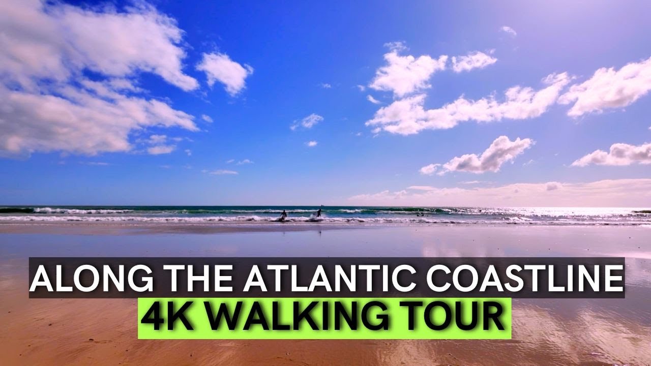 Incredible Atlantic Ocean Walk! 🚶&zwj;♂️ 4K Coastal Tour with Stunning Views