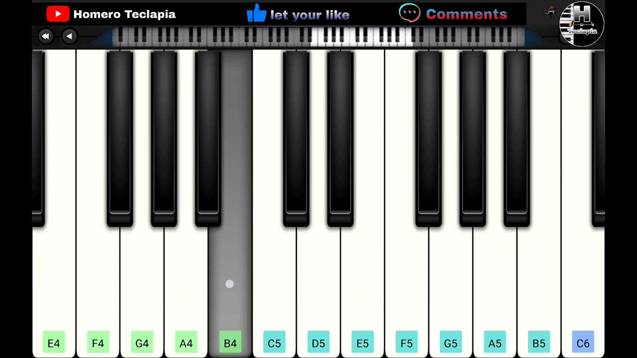 Tom Odell - Another Love (PERFECT PIANO) Piano Mobile EASY Beginner Piano Tutorial