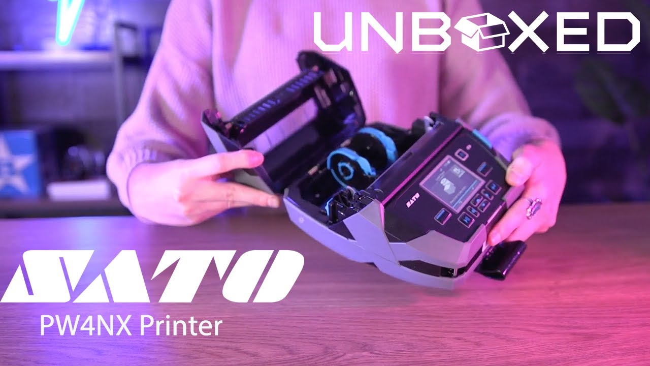Unboxed with the SATO PW4NX Printer