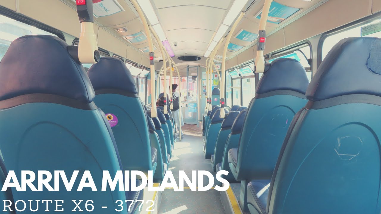 Arriva Midlands | Route X6 - VDL SB200, Wright Pulsar 2 [3772]