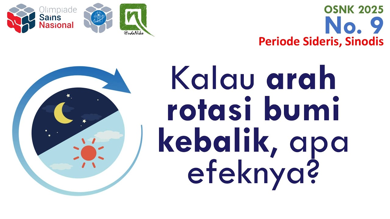 Apa Jadianya Kalau Arah Rotasi Bumi Kebalik???