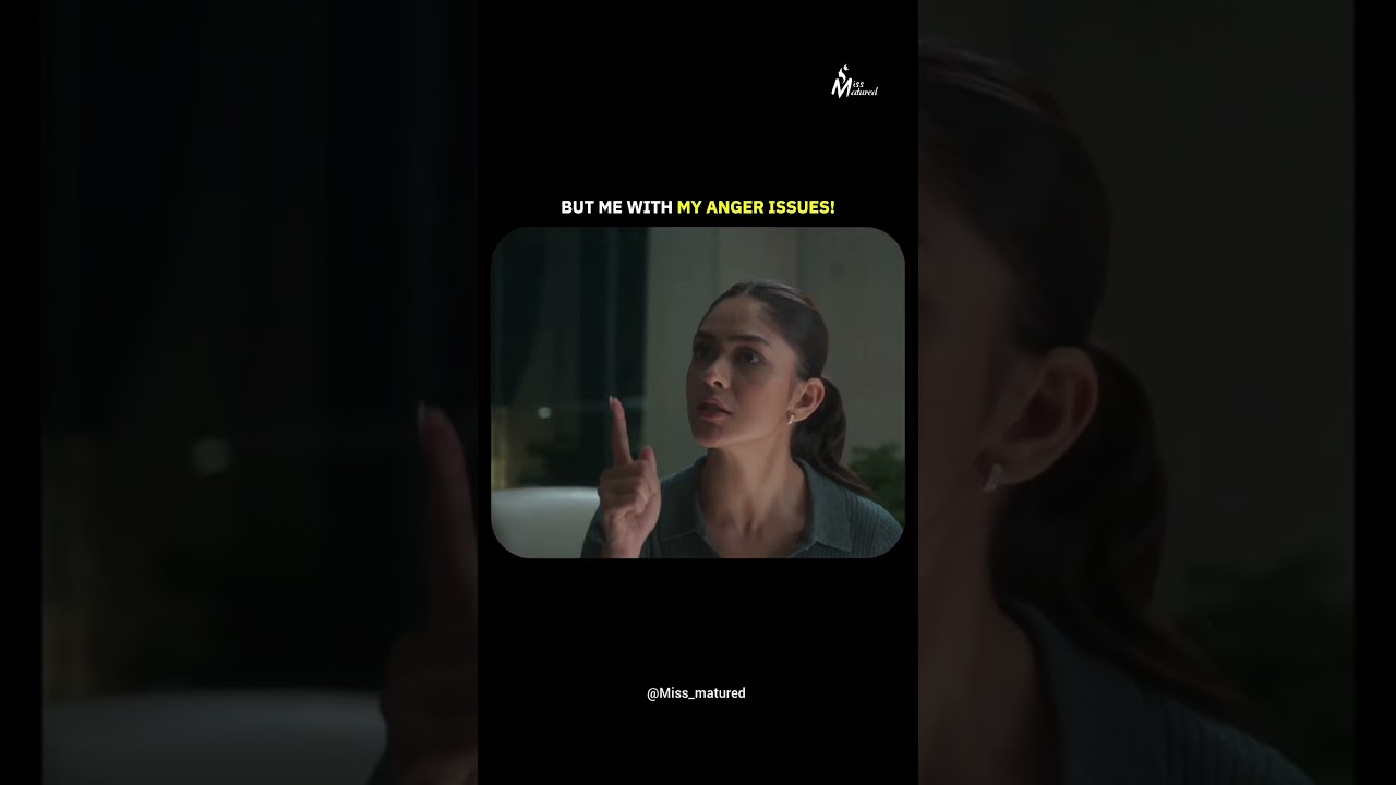 He thinks I&rsquo;ll handle his anger issues&hellip; Watch till end #attitude #missmaturedquotes #woman #bold