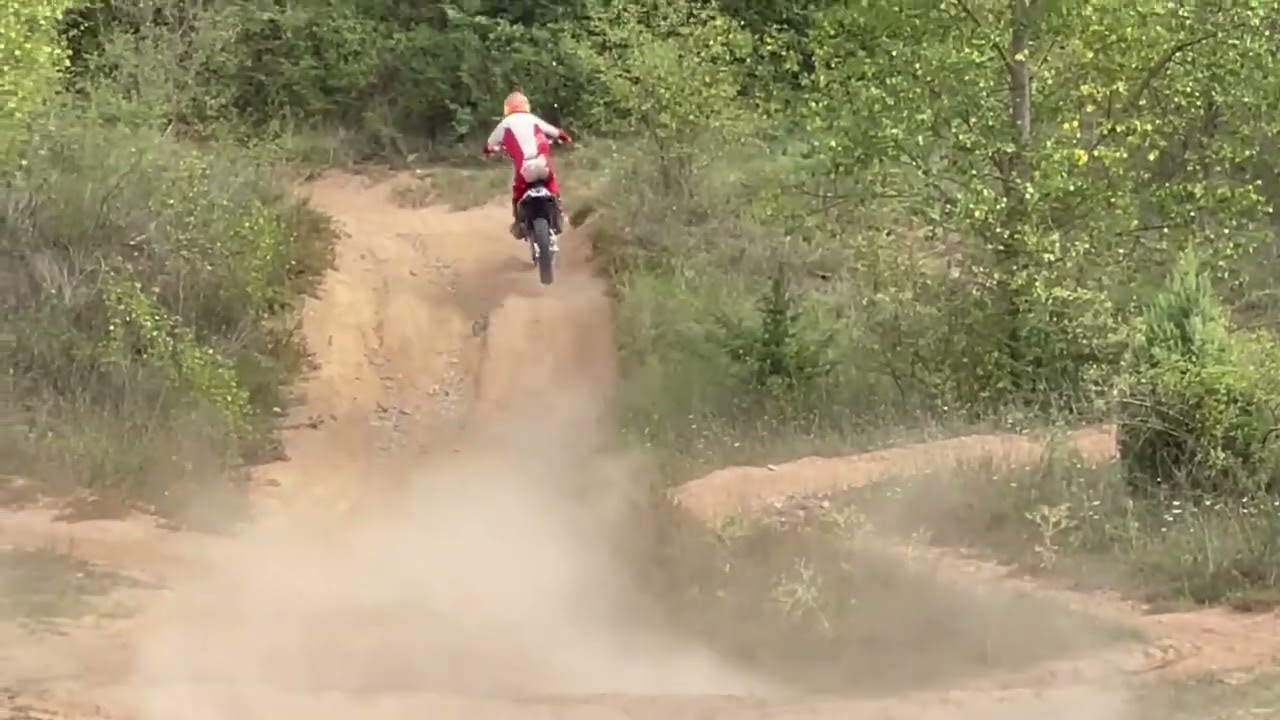 Probando las nuevas motos 