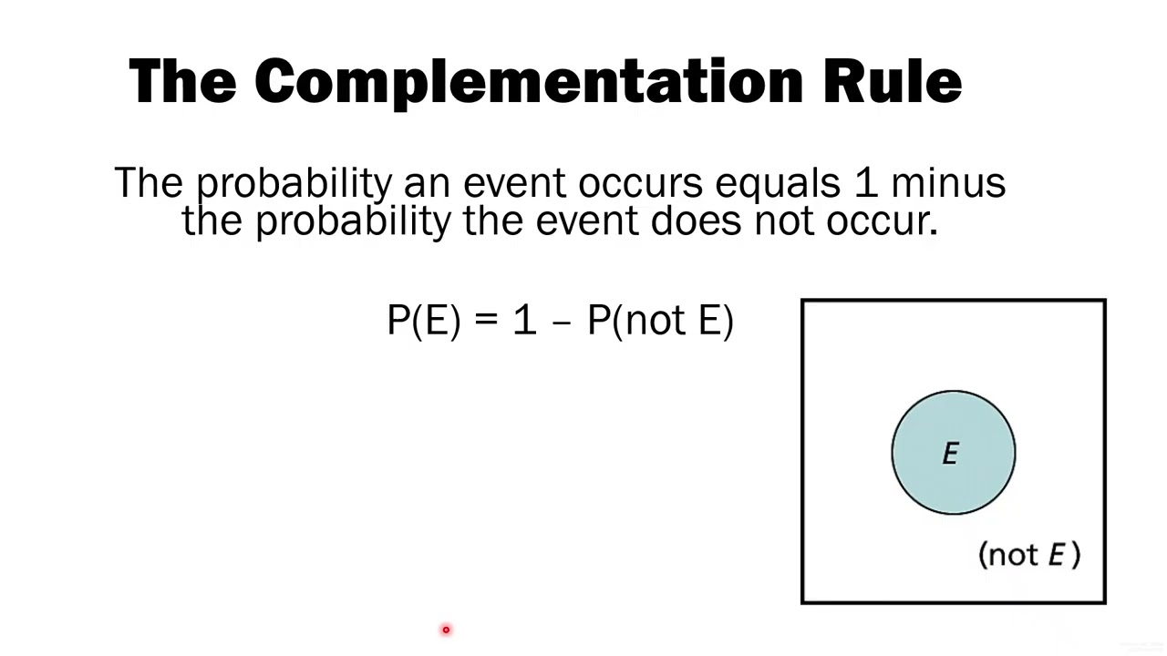 4.1 Extending the Concepts of Probability