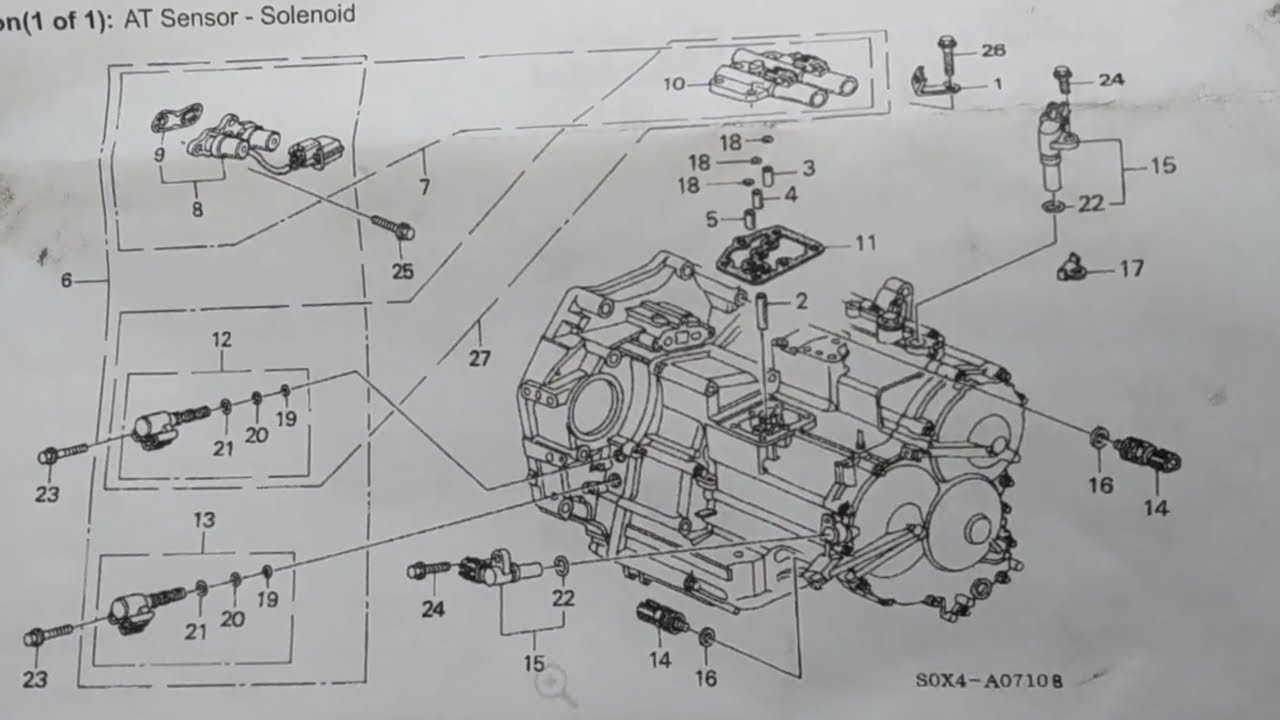 Transmission Solenoids 2000 Honda Odyssey