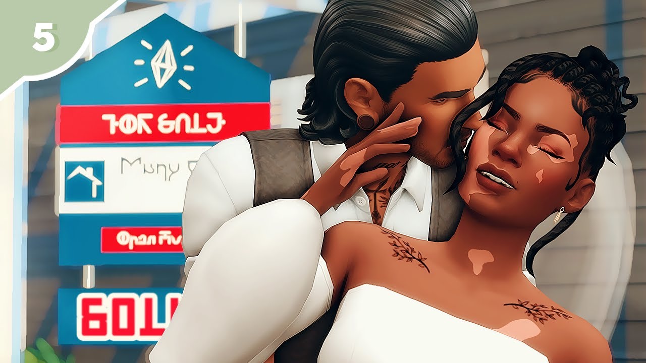 Getting married & buying their first house! // Ep.5 // Whimsy Stories - The Sims  4