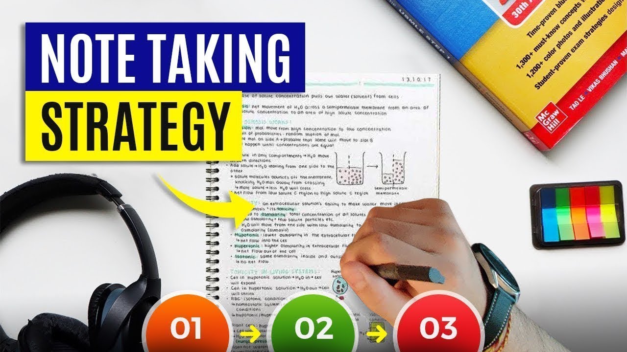 EASIEST Way To Take Notes From A Textbook [Step-By-Step]