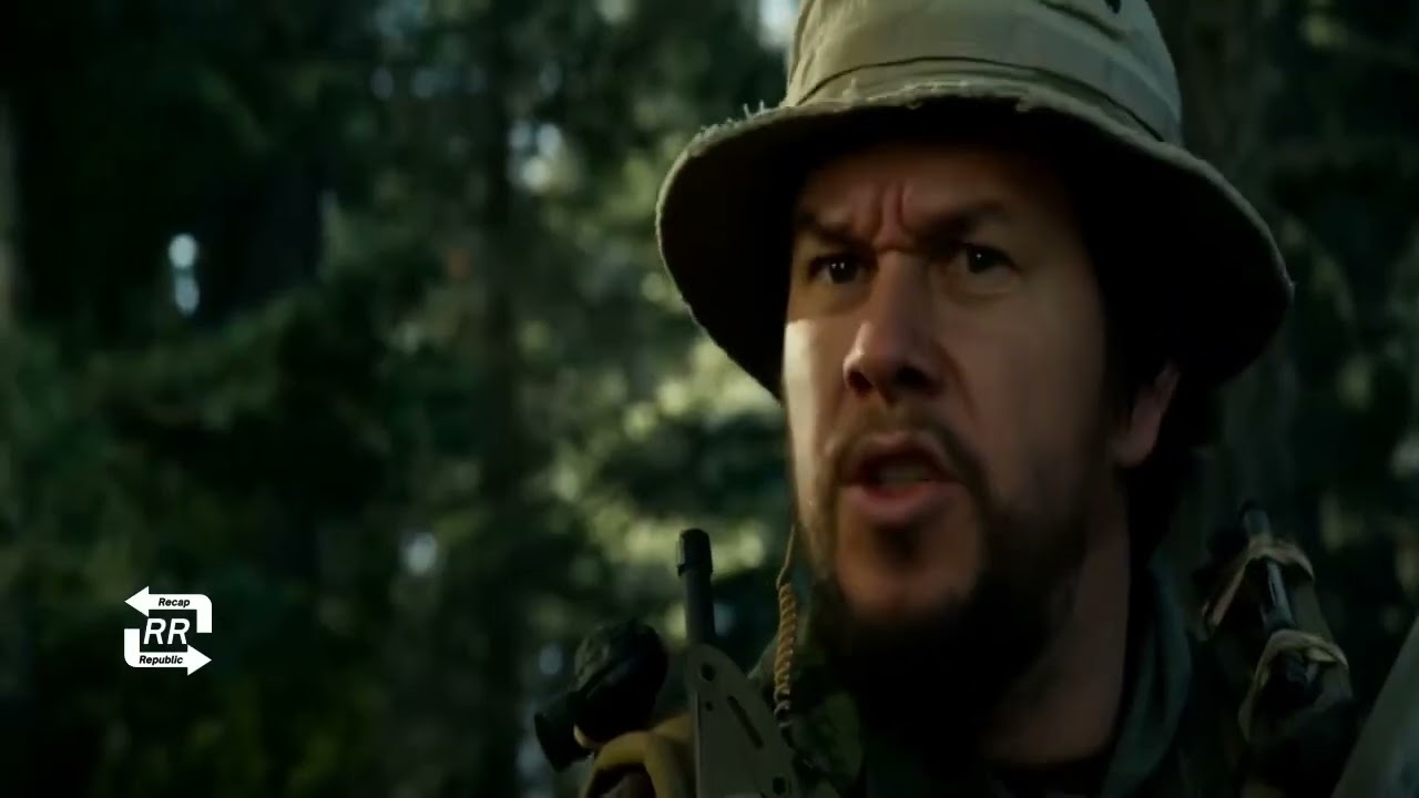 Taliban sniper Marcus Luttrell, sonar technician Matthew "Axe" Axelson and communications specialist