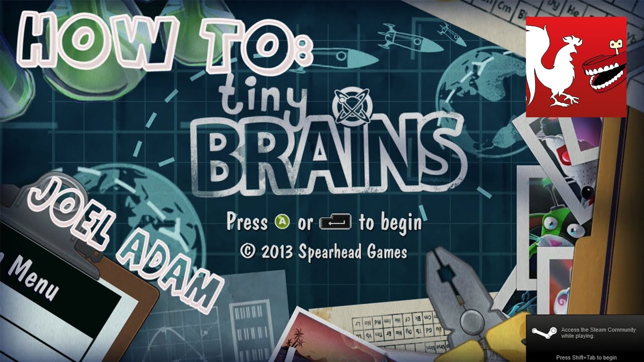 How To: Tiny Brains with Joel & Adam | Rooster Teeth