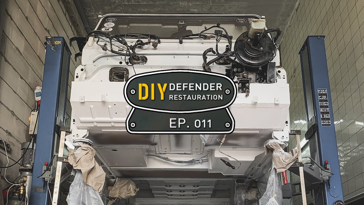 Neue Kupplung & (fast) neue Spritzwand - Land Rover Defender Restauration | EP. 11