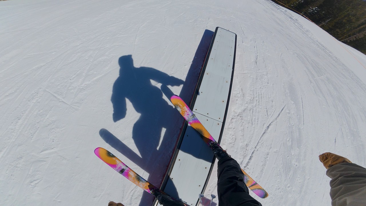 the reality of learning how to ski park