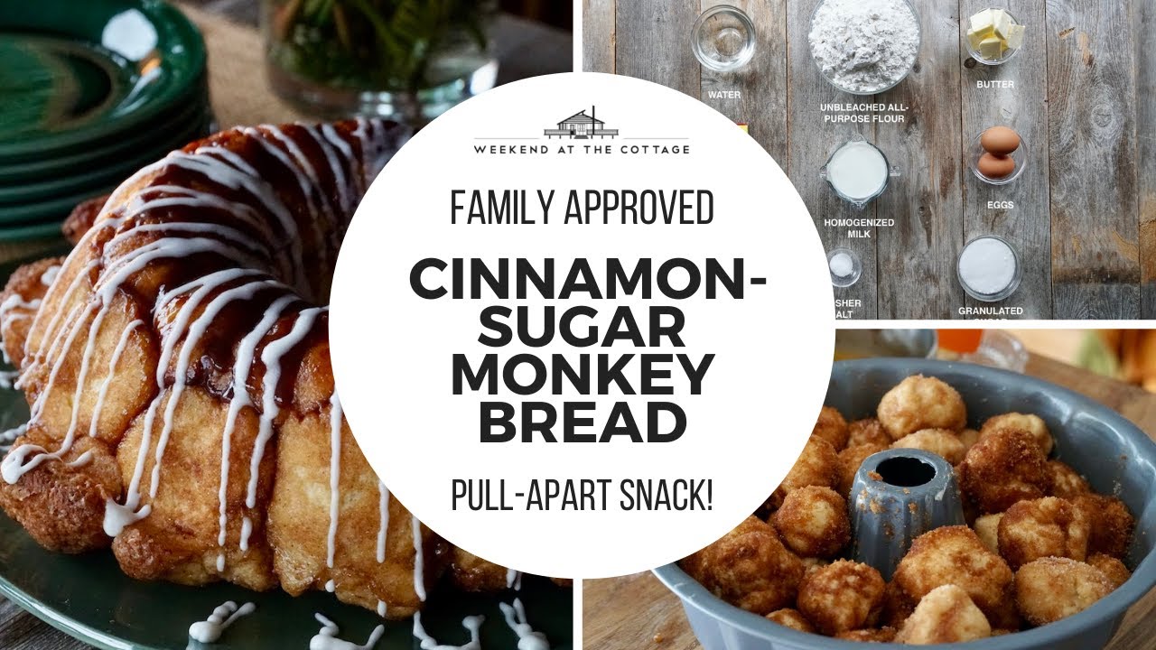 The best CINNAMON-SUGAR MONKEY BREAD!!!