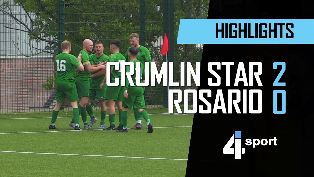 Crumlin Star 2 - 0 Rosario - 16 May 26