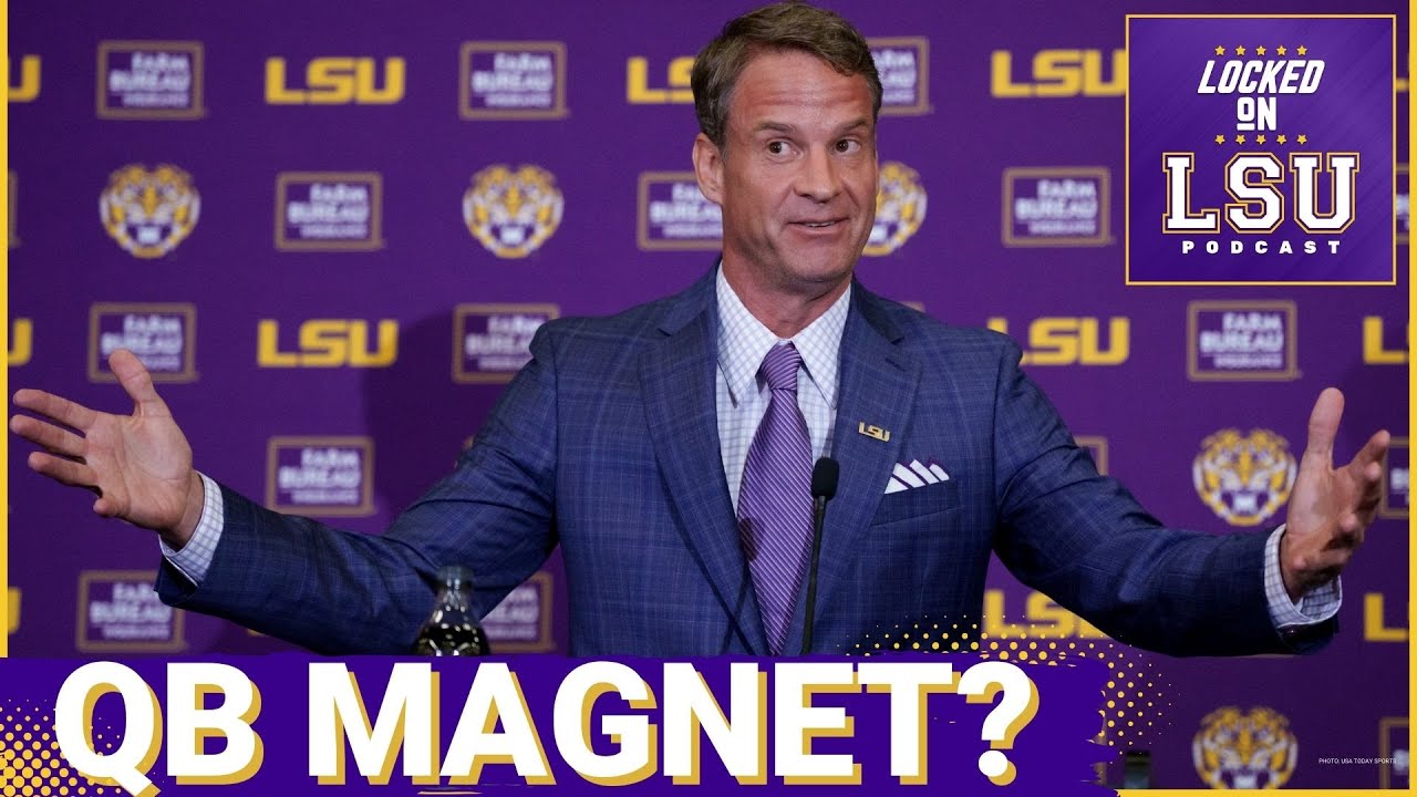LSU Is Shopping the Portal for a QB &mdash; And the Competition Is NASTY