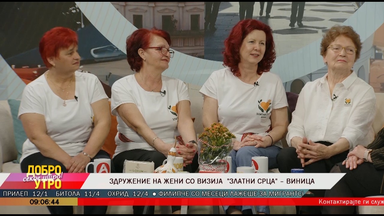 Здружение на жени со визија „Златни срца“ – Виница