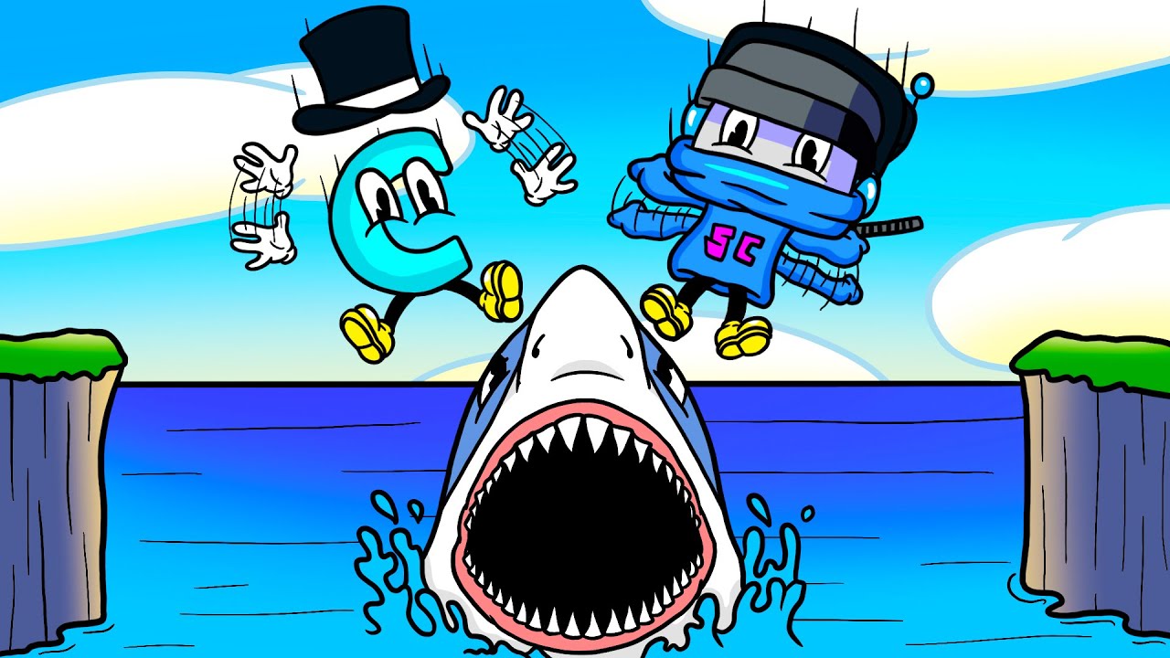 We Went to Jail, Escaped, and Got Eaten by Sharks in 100 Years Life Simulator!