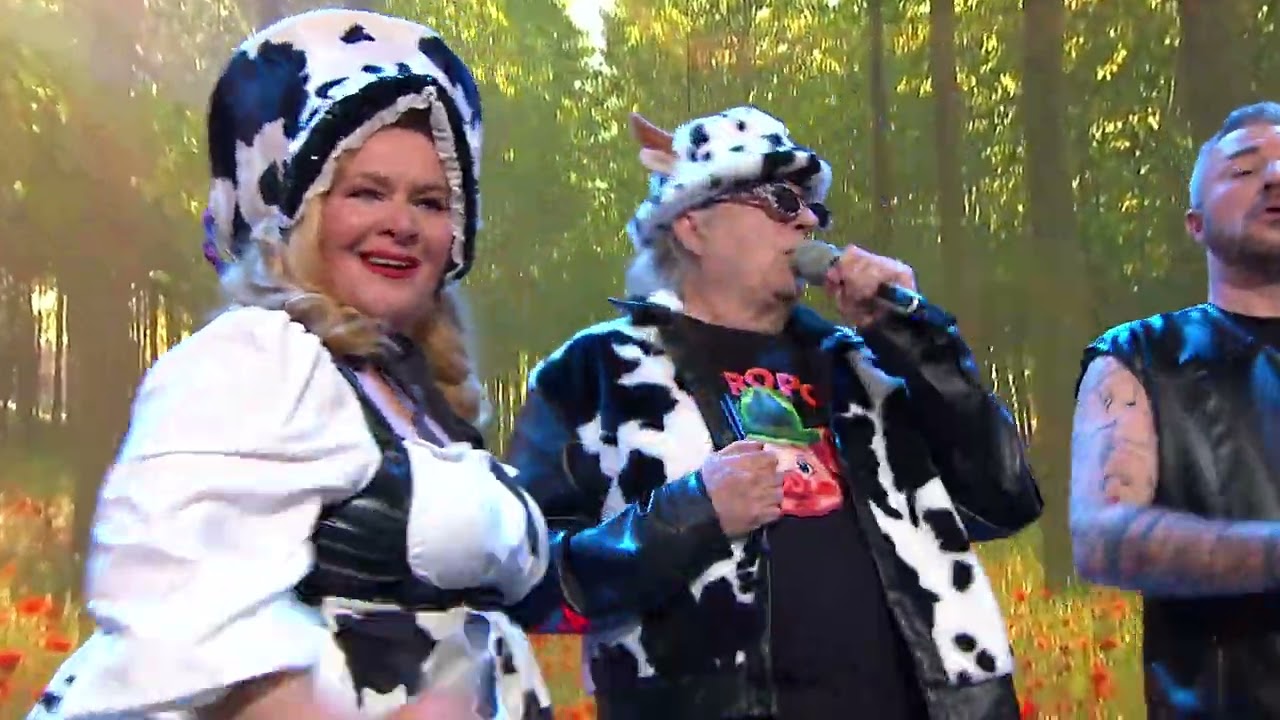 Agropop: SREČNA FAMILIJA (glasbeni nastop iz oddaje Nedeljsko popoldne na TV SLO1)