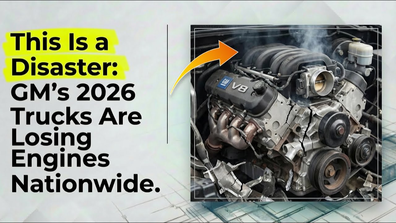This Is a Disaster: GM’s 2026 Trucks Are Losing Engines Nationwide