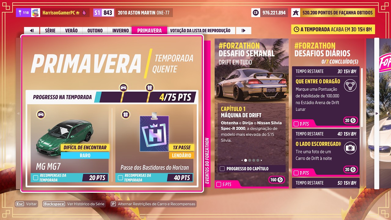 #13 - Forza Horizon 5 (PlayList do Festival de PRIMAVERA) - PC 4K (RTX 4090)