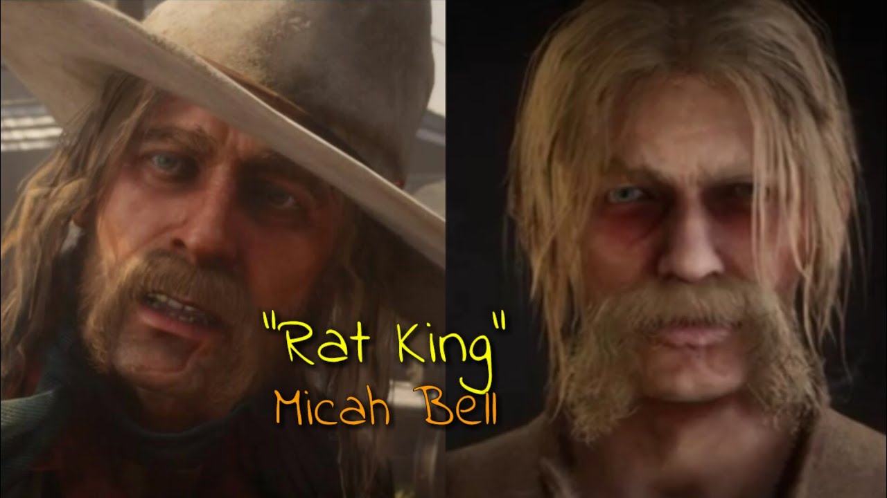 Red Dead Redemption 2 Online - Updated Micah Bell Face/Character Creation