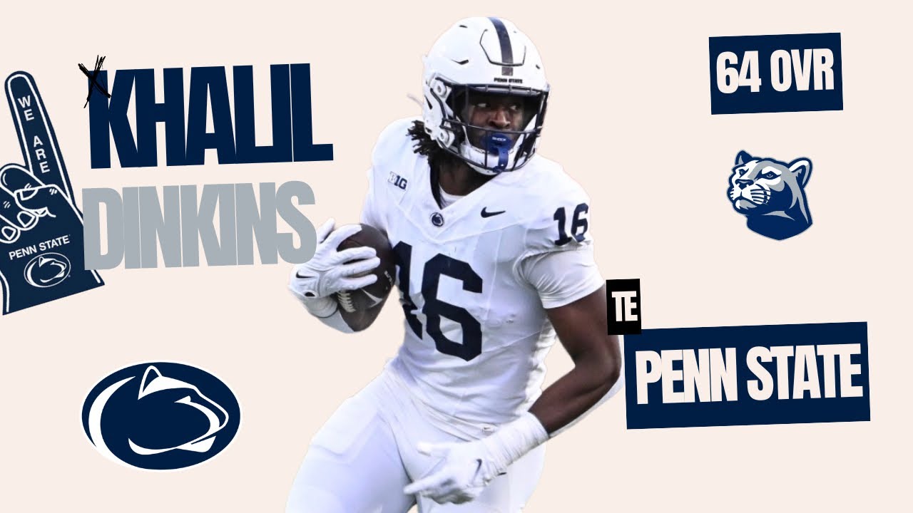 TE Khalil Dinkins Madden 26 Creation