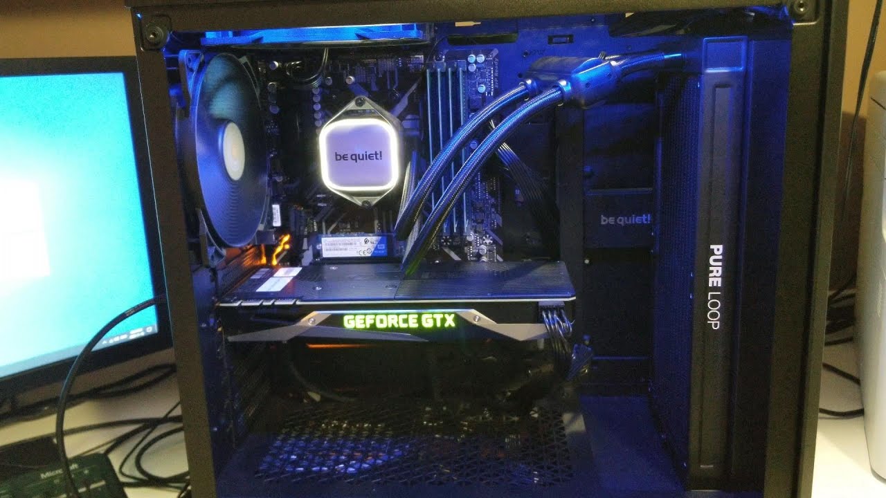 be Quiet! Pure Loop 280mm Water Cooler Unboxing Review Install & Temps